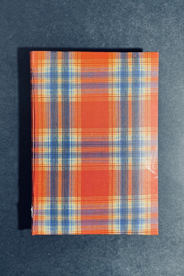 200 Sayfa Ekose Karton Kapak Çizgisiz Defter - 1