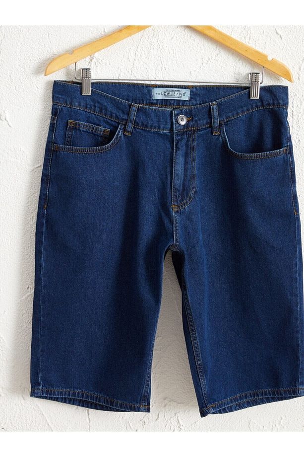 Your Fashion Style'dan Erkek Orta Rodeo Regular Fit Jean Şort - 3