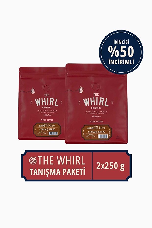 Brunette Filter - 431°F Coffee Introduction Package, 250 gr X 2 Pieces - 1