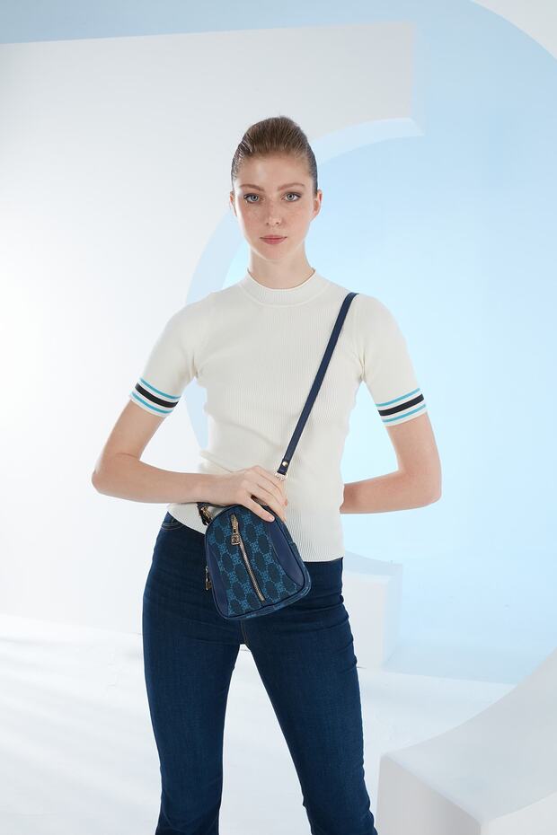 Denim Women's Shoulder Bag 05PO23Y1662