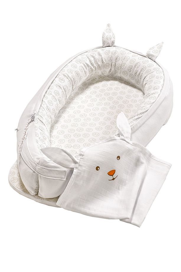 Unisex Lamb 2 Parça Babynest Seti Ortopedik Uyku Yatağı - 1