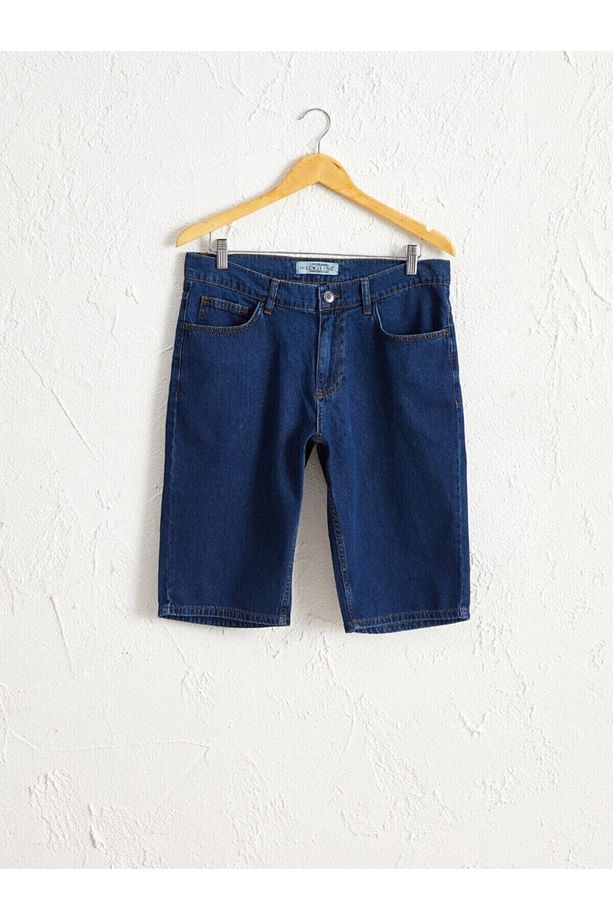 Your Fashion Style'dan Erkek Orta Rodeo Regular Fit Jean Şort - 1