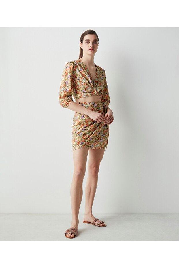 بلوزة نمط زهرة - 3