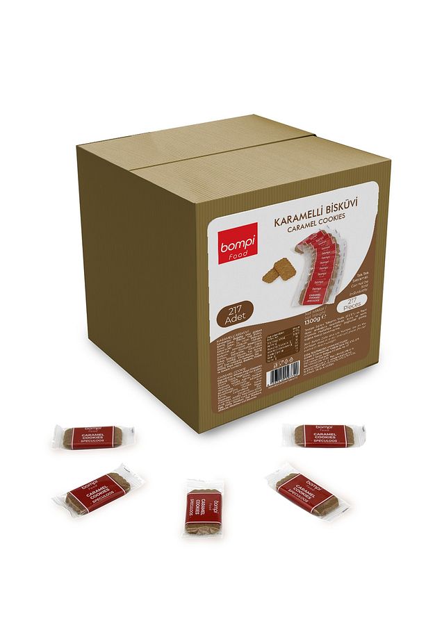 Karamelli (SPECULOOS) Tek Paketli Bisküvi 1300gr - 1