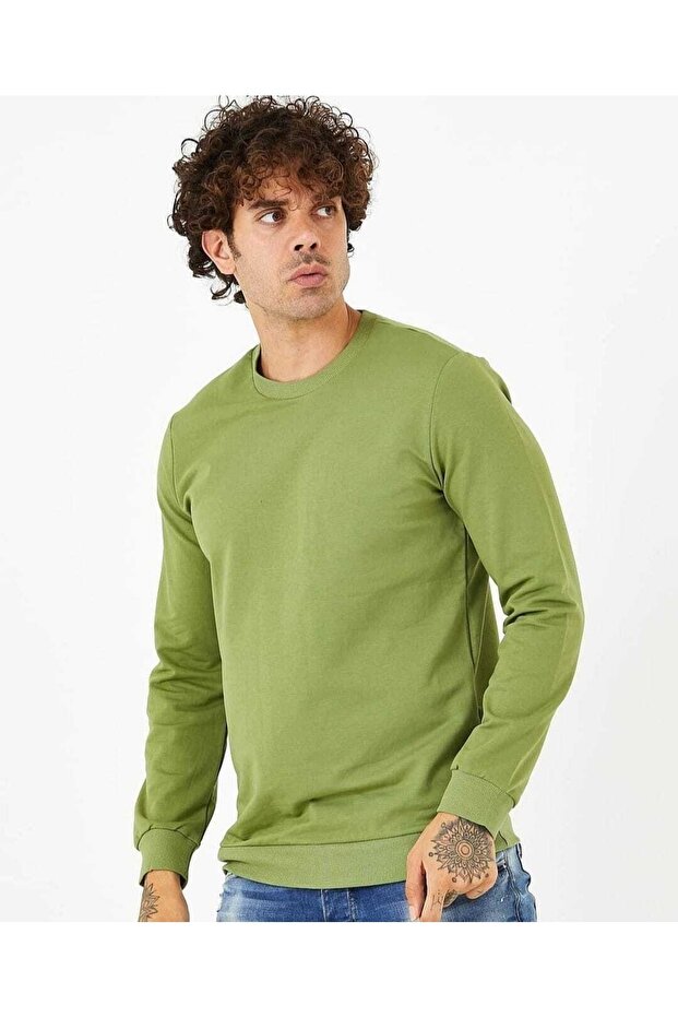 2 Iplik Slim Basic Sweatshirt - 2
