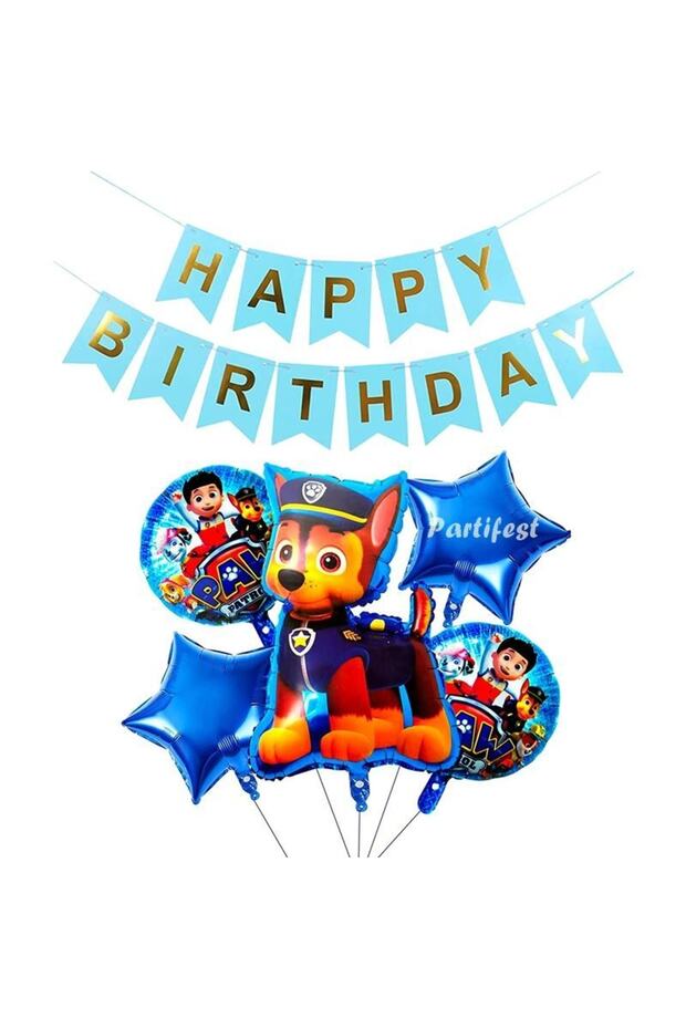 Paw Patrol Balloon Set Paw Petrol Age Balloon Set Paw Patrol Birthday Set Paw Patrol Chase