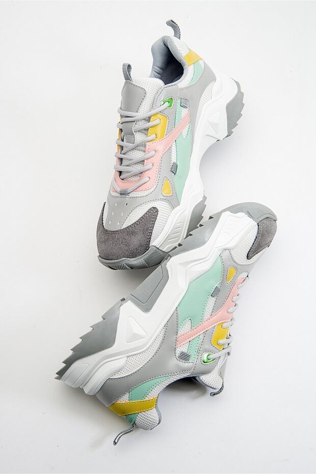 Lecce fehér multi női sportcipő - 5