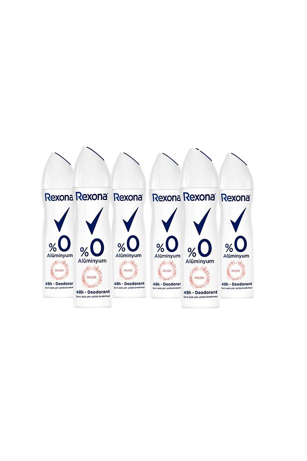 Kadın Deodorant Sprey Musk 150 Ml X 6 Adet - 1
