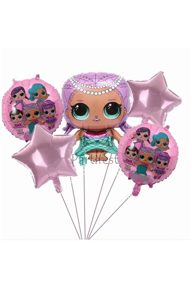 Lol Surprise Age Balloon Set Lol Baby Balloon Set Lol Birthday Party Set