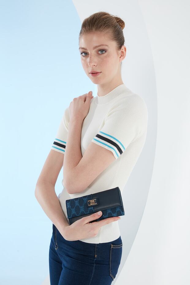 Denim Women's Wallet 06PO22Y1405