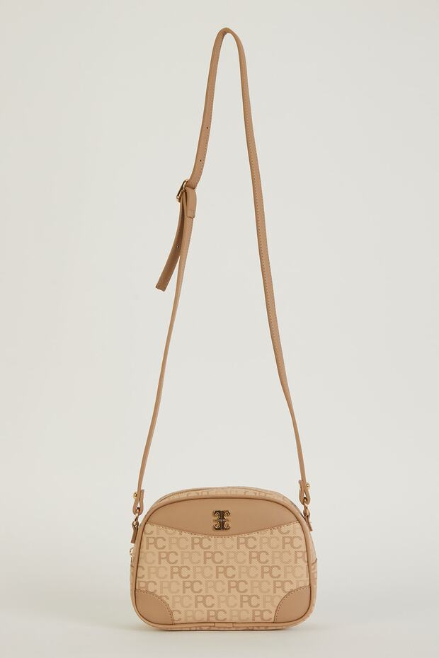Tram Alphabet Nude Women's Shoulder Bag 05PO22Y1534