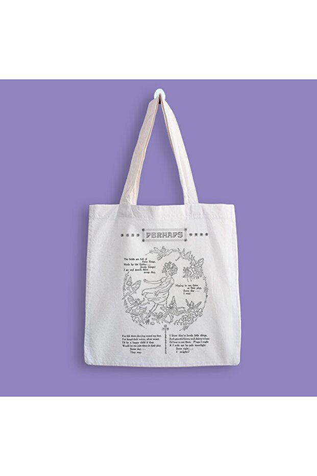 Perhaps Printed Cloth Bag - 1