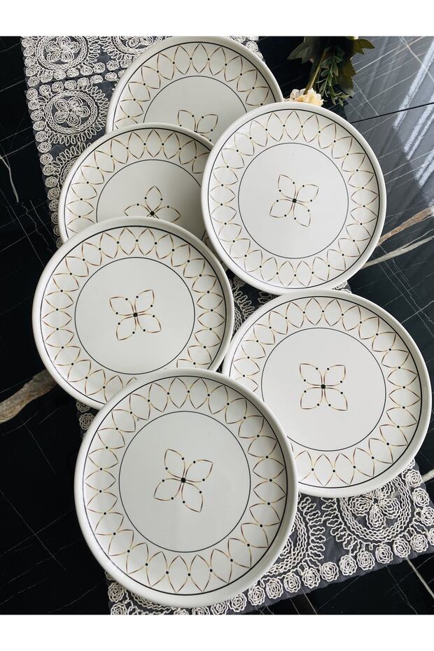 Gold Elips 6’lı Servis Tabağı - 2