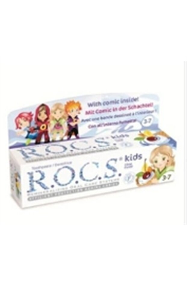 Rocs Kids 4-7 Years Fruity Children's Toothpaste (Balloon Gum) 35ml