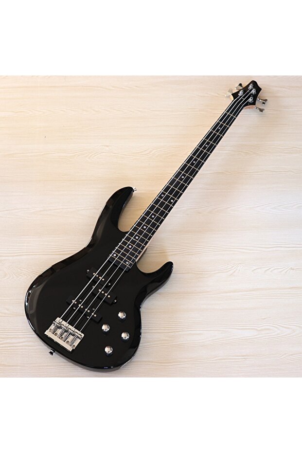 B04-bk Siyah Renk Bas Gitar - 1