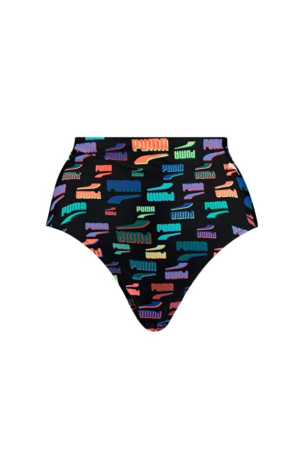 Swim Women's Patterned High Waist Bikini Top