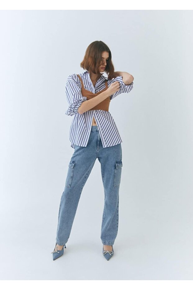 Cepli Kargo Jean Pantolon - 8