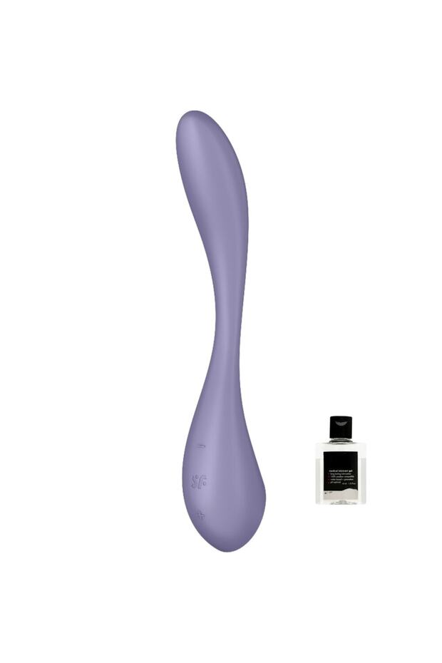 G-spot Flex 5+ Lilac Connect App Kontrollü Ayarlanabilir Orgazm Vibratör+jel - 1