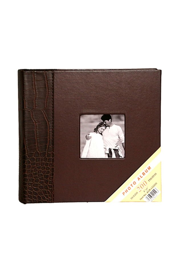 Real Leather 10×15cm Special Luxury Photo Album of 200 / Yt-l52200
