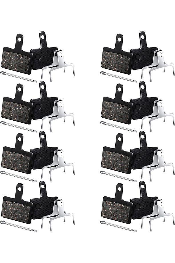 8 Set Bisiklet Hidrolik Mekanik Disk Kaliper Fren Balatası Shimano Model Bisiklet Balata - 1