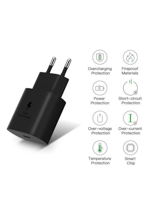 Ep-ta800n Type-c Orjinal Hızlı Şarj Adaptörü (25w) Ep-ta800 (siyah) - 1