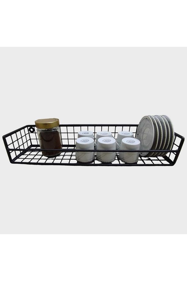Rüstik Çok Amaçlı Büyük Boy Mutfak Ve Banyo Rafı/ 45x10cm - 1