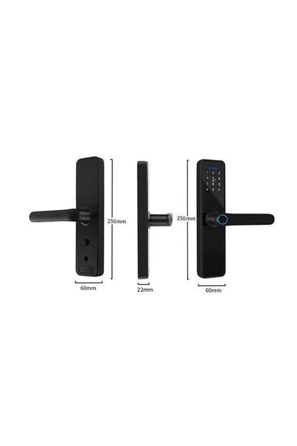 Parmak Izli Kilit, Akıllı Kilit Sistemi Tuya App, Yüksek Kalite 50mm Nks-1 - 4