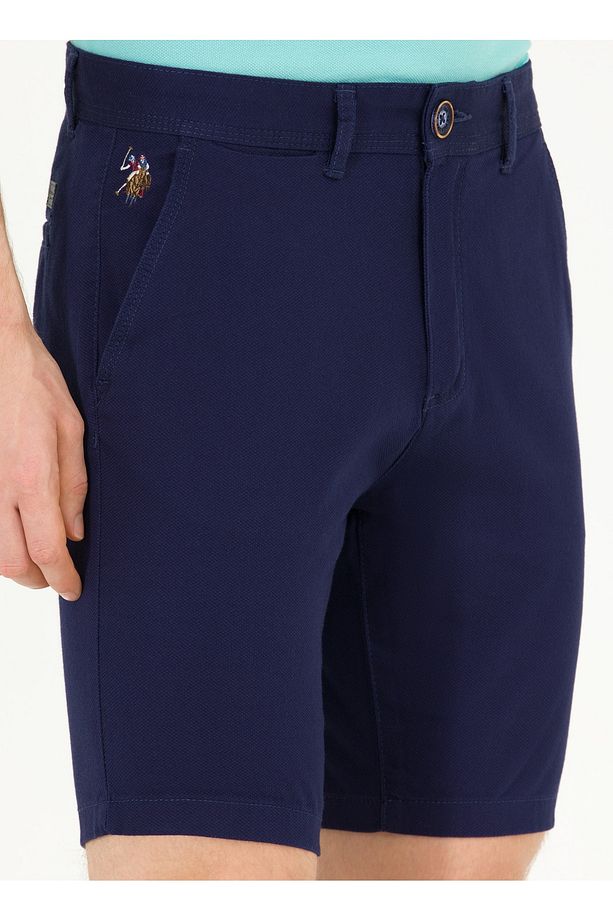 Normal Bel Regular Fit Lacivert Erkek Bermuda Şort Desta23y - 6