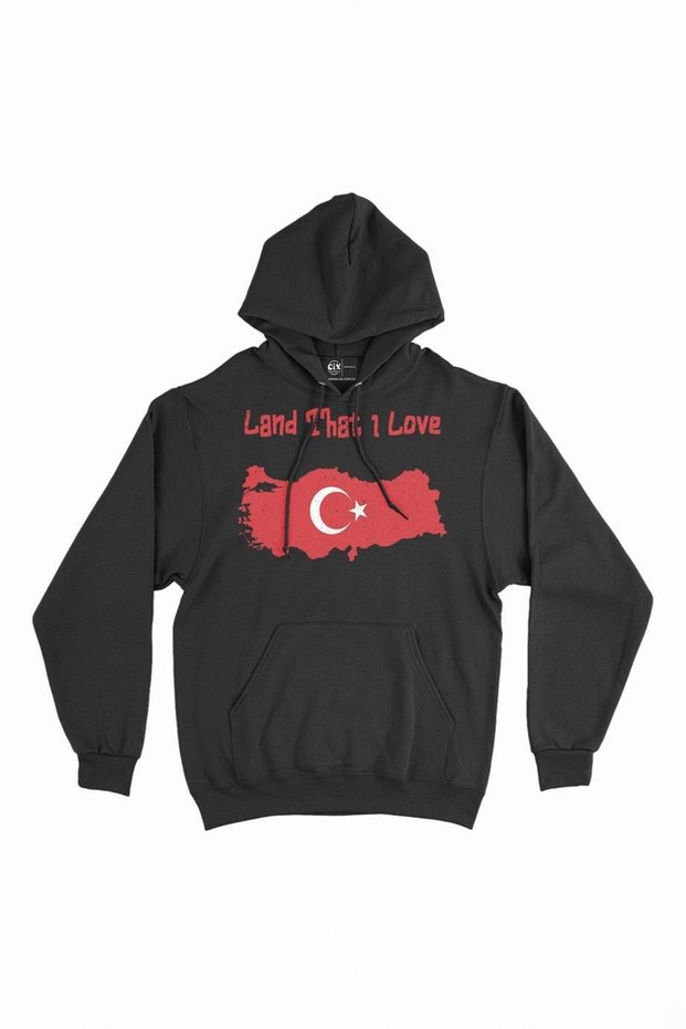 Land That I Love Türkiye Hooded Sweatshirt Hoodie