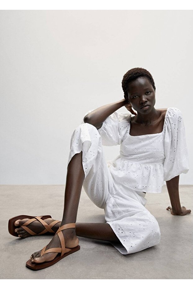 Kabarık Kollu Bluz - 5