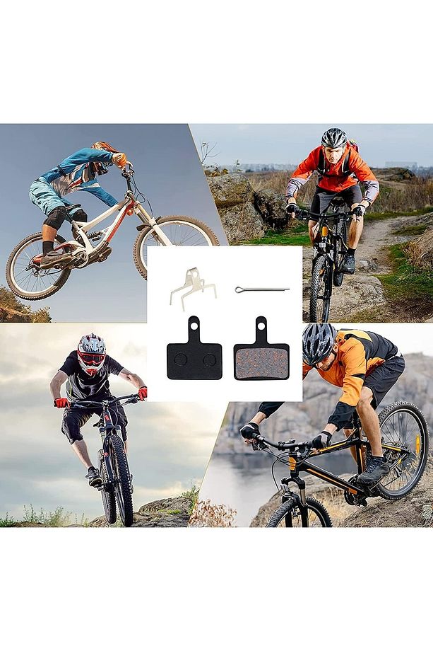 8 Set Bisiklet Hidrolik Mekanik Disk Kaliper Fren Balatası Shimano Model Bisiklet Balata - 8