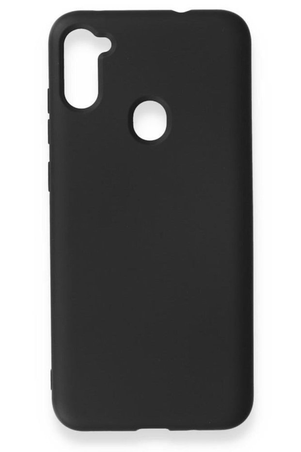 Galaxy A11 Compatible Case Velvet Inside Matte Liquid Silicone Non-Slip Surface