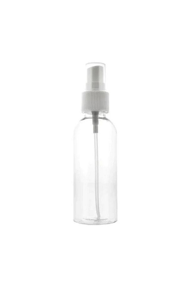10 Adet - Sert Plastik 100ml Boş Pet Sprey Kolonya Dezenfektan Şişesi - 3