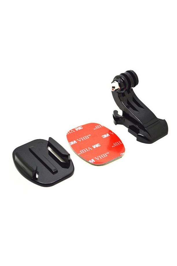 Gopro Uyumlu Düz Yüzey 3m Bant + J Hook - 2