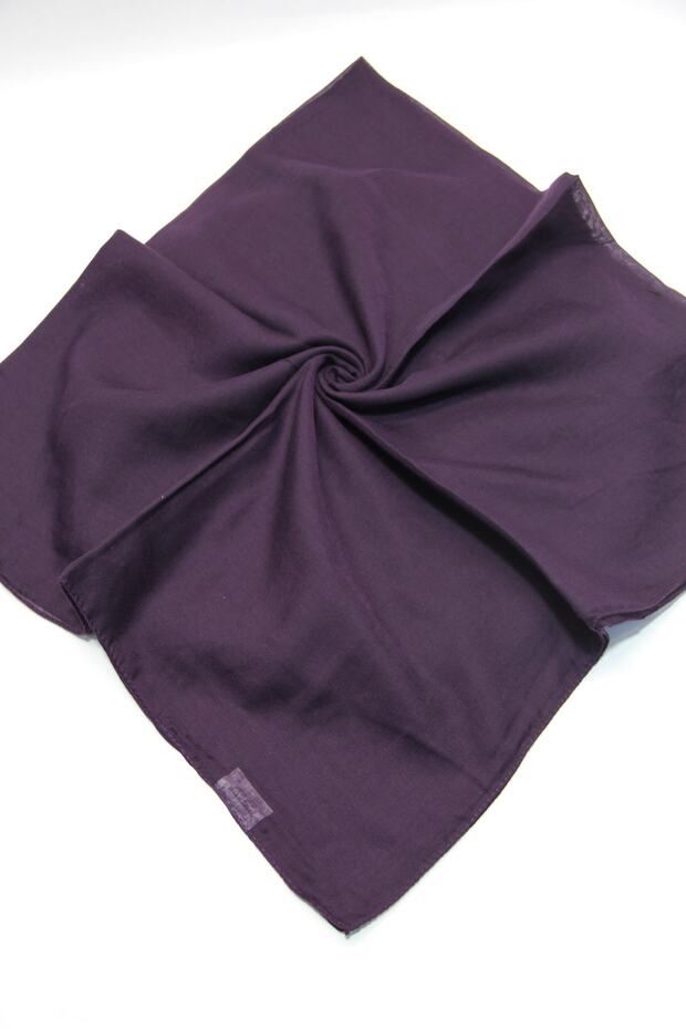 Düz Overloklu Eşarp - 1