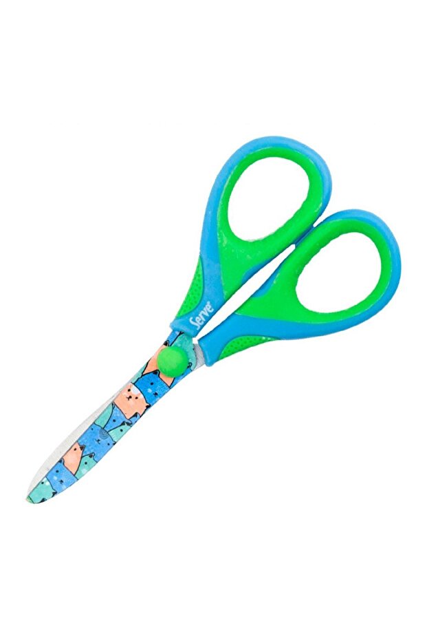 Berry Scissors Pastel Cardboard