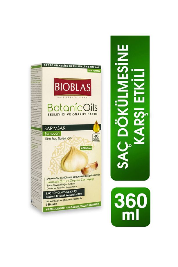 Bıoblas Botanıc Oıls Sarımsak Özlü Şampuan 360 ml - 1
