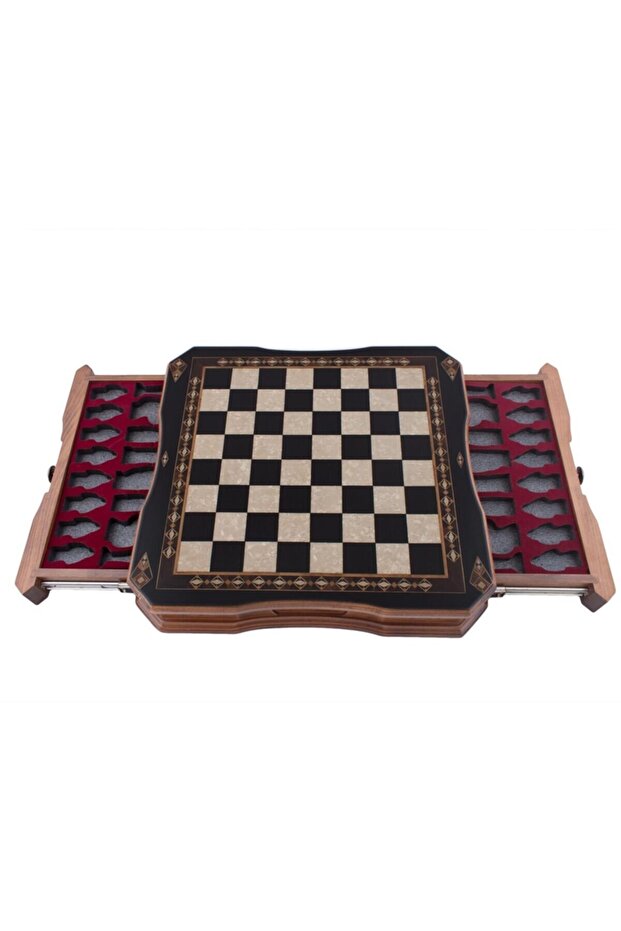 Butterfly Byk Black Chess Set (2619.Blk.5031.505)