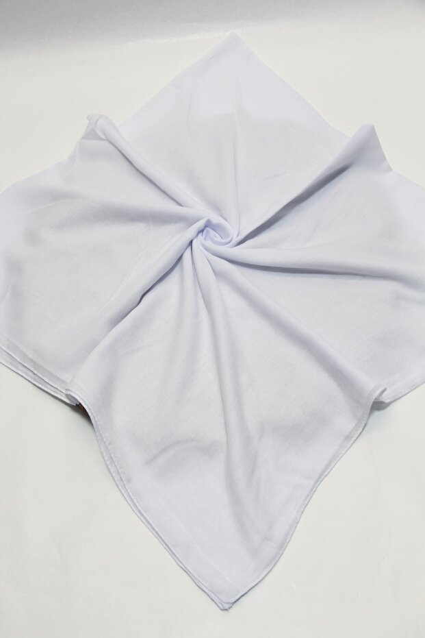 Düz Overloklu Eşarp - 1