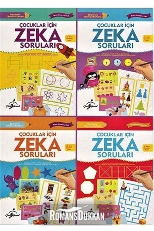 Çocuklar Için Zeka Soruları-4 Kitap Takım - 1