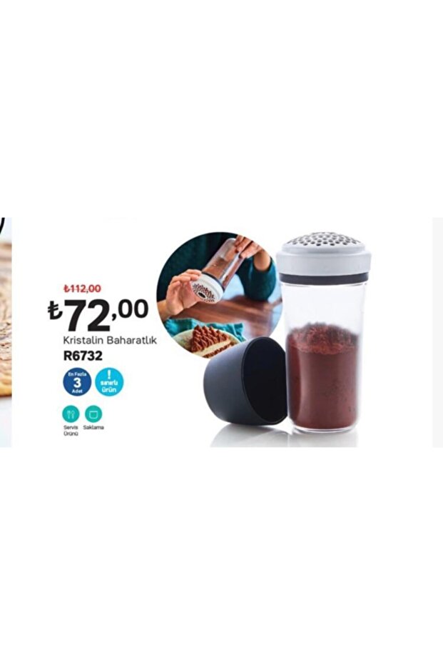 Ahi Ipek Kristalin Baharatlık - 1