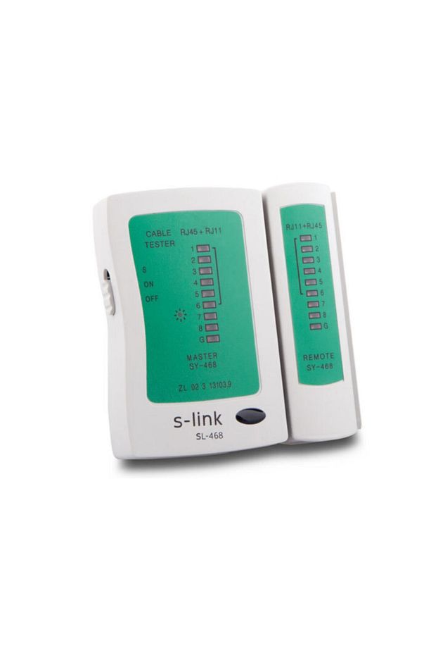 S Link Sl 468 Rj 45 Rj 11 Lüx Kablo Test Cihazı / S Link - 1