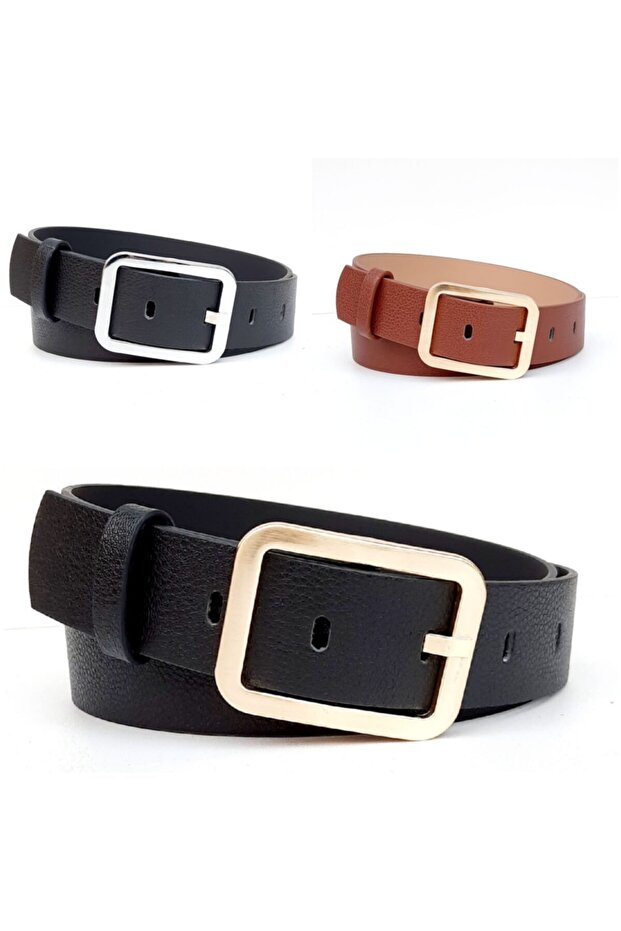 Kadın Siyah Kemer - 2