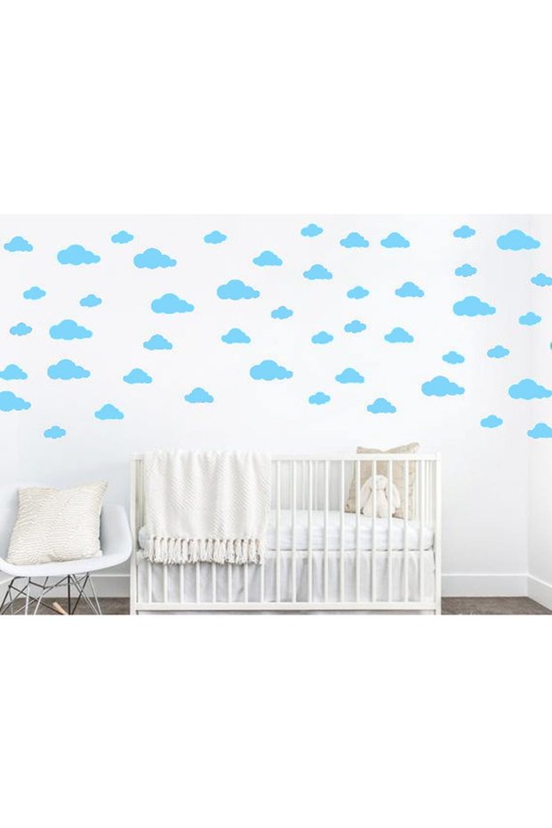 Cloud Wall Sticker 100 pieces mix
