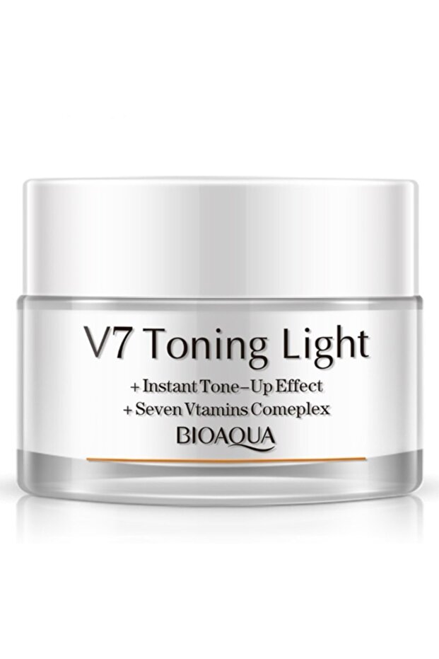 كريم الترطيب V7 Toning Light - 50 جرام باللون الأبيض والمشرق