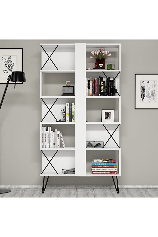 Extra Kitaplık - Beyaz - 1