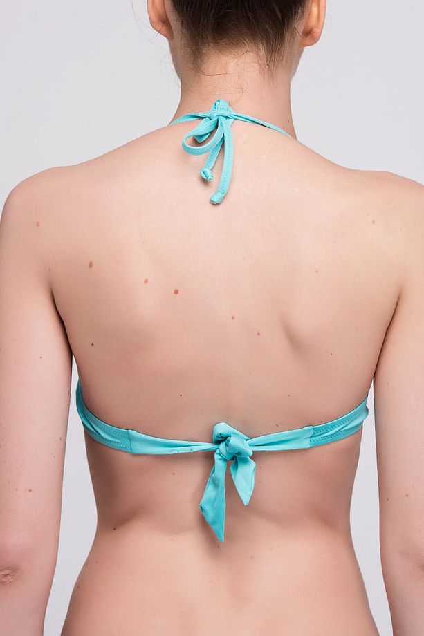 Kadın Turkuaz Push Up Bikini Üstü CPUD092B18 - 2