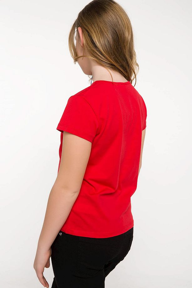 Kırmızı Kız Çocuk Basic Body I0489A6.18Sp.Rd59 - 3