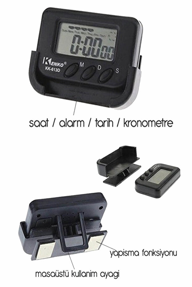 Araç Içi Dijital Saat - 1