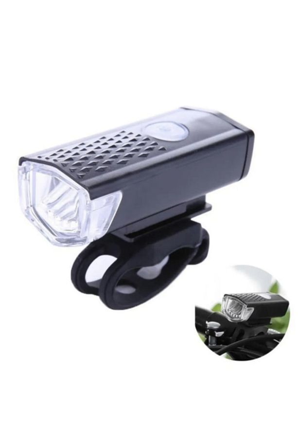 Su Geçirmez Usb Şarj Led Bisiklet Scooter Ön Far Arka Işık Lambası Işık Seti Bisiklet Far - 5